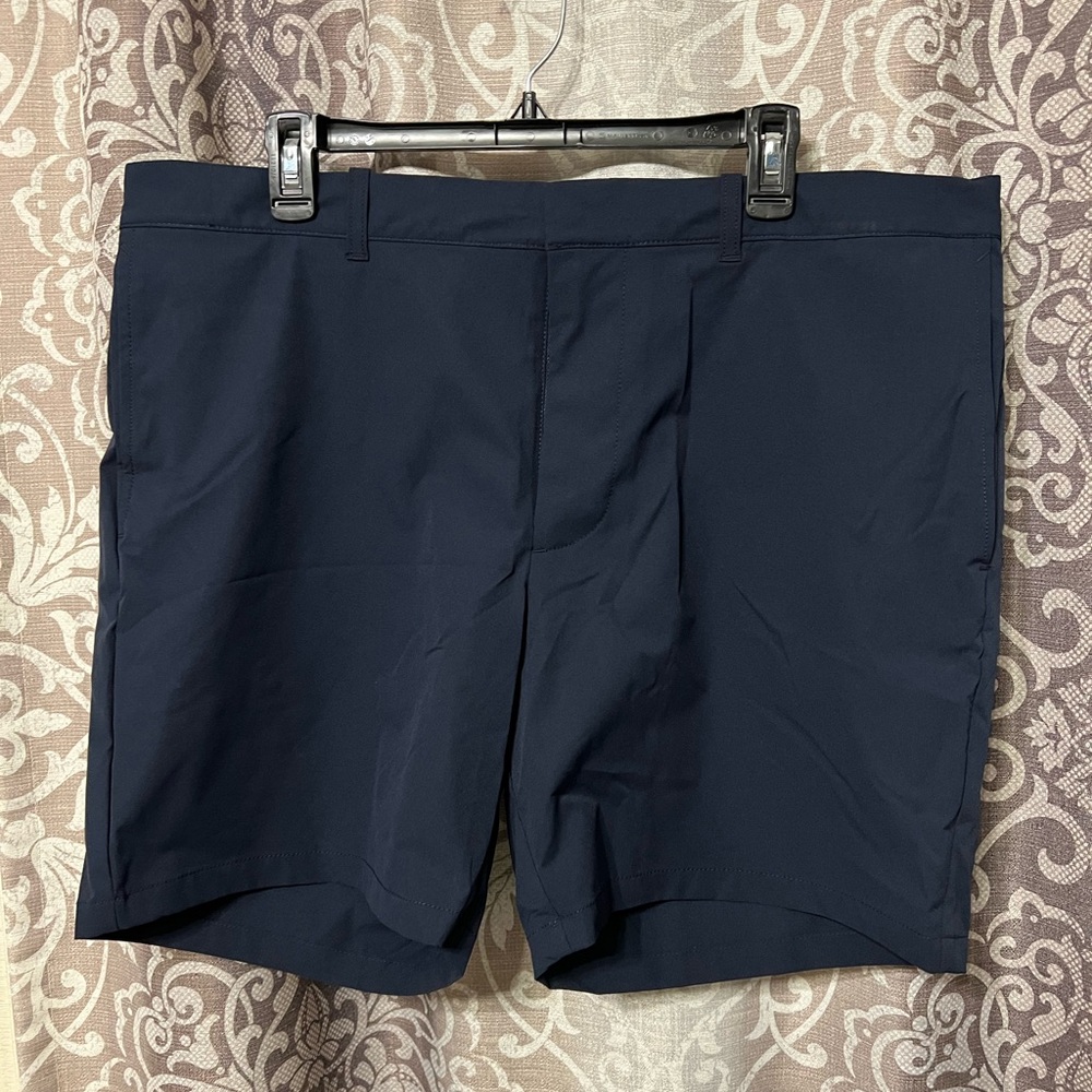 J. Crew Dark Blue Flat Front Shorts